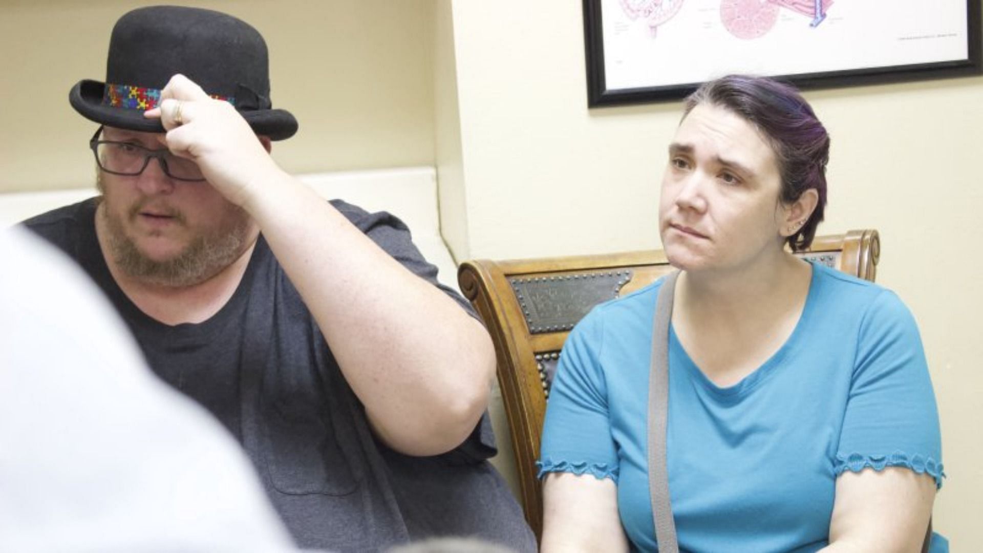 Michael Blair and his wife (Image via TLC)