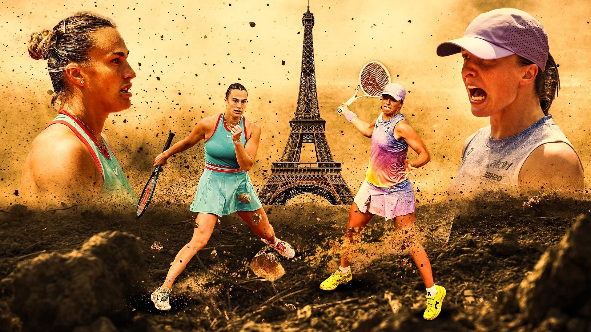 Aryna Sabalenka vs Iga Swiatek is one of the semifinal matches at the French Open 2025. (Photos: Getty)