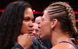 Kayla Harrison addresses alleged 'friction' with Amanda Nunes ahead of potential super fight: "I was there, like a little punching bag"