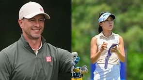 Adam Scott joins in playful photo shoot for brand endorsed by Lydia Ko ahead of the 2025 Travelers Championship
