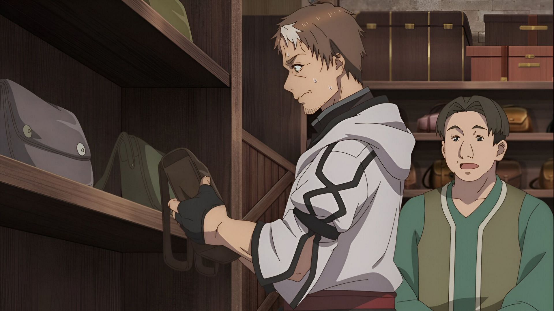 A still of the anime From Old Country Bumpkin to Master Swordsman episode 9 (Image via Passione and Hayabusa)