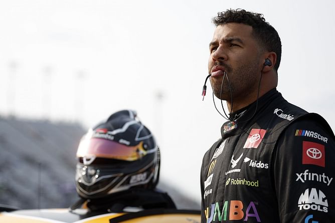 Bubba Wallace responds after being informed of dishonoring the tradition of lucha mask
