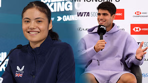 "Glad we're providing entertainment" - Emma Raducanu laughs off romance rumors with Carlos Alcaraz as she responds to online claims