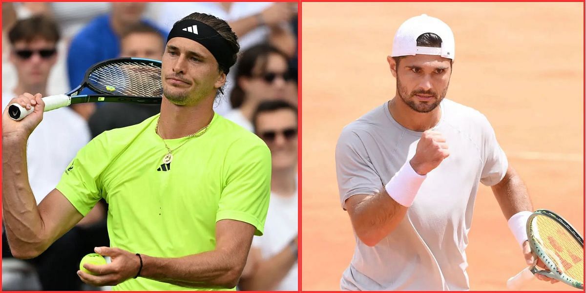 Alexander Zverev and Marcos Giron to renew their rivalry at Halle Open 2025 | Image Source: Getty