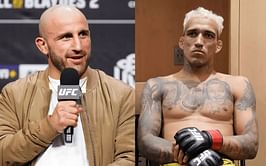 Alexander Volkanovski shares honest reaction to pictures of Charles Oliveira cutting weight before UFC 317 presser: "You should be rehydrating"
