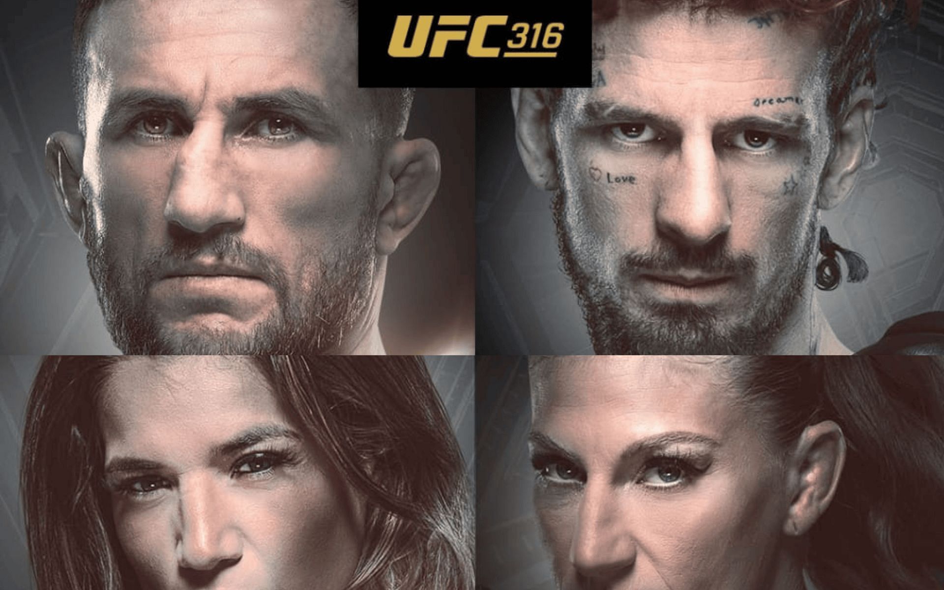 UFC 316 is scheduled to take place on June 7. [Image courtesy: @ufc on X]