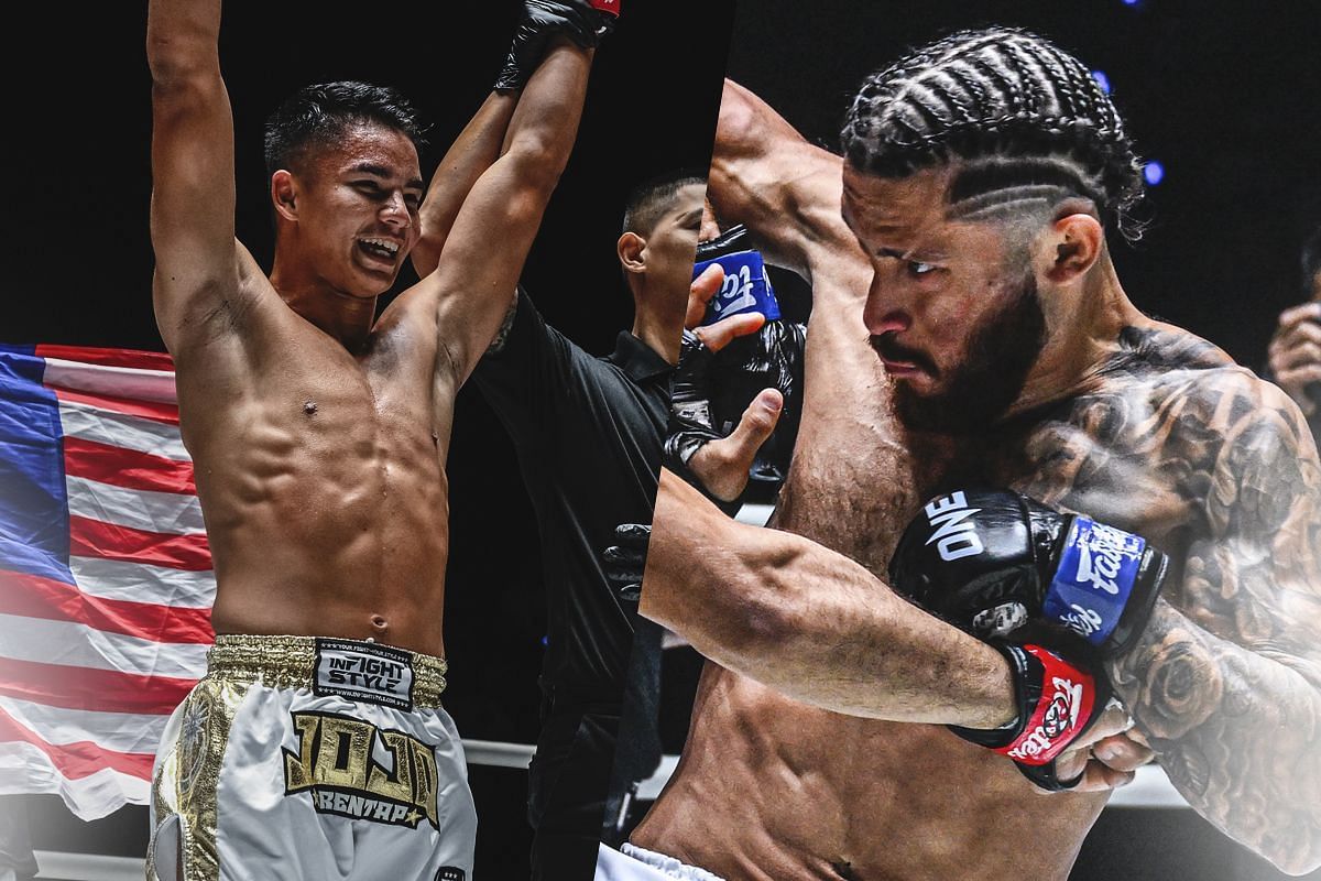 Johan Ghazali and Diego Paez - Photo by ONE Championship
