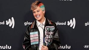 "Close friends who cuddle without clothes on": Perez Hilton quips he's "jealous" after Chris Hughes shares PDA-packed photo with JoJo Siwa