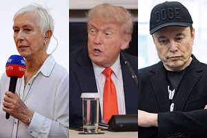 Martina Navratilova drops 3-word reaction to Elon Musk's 'big bomb' linking Donald Trump to Jeffrey Epstein