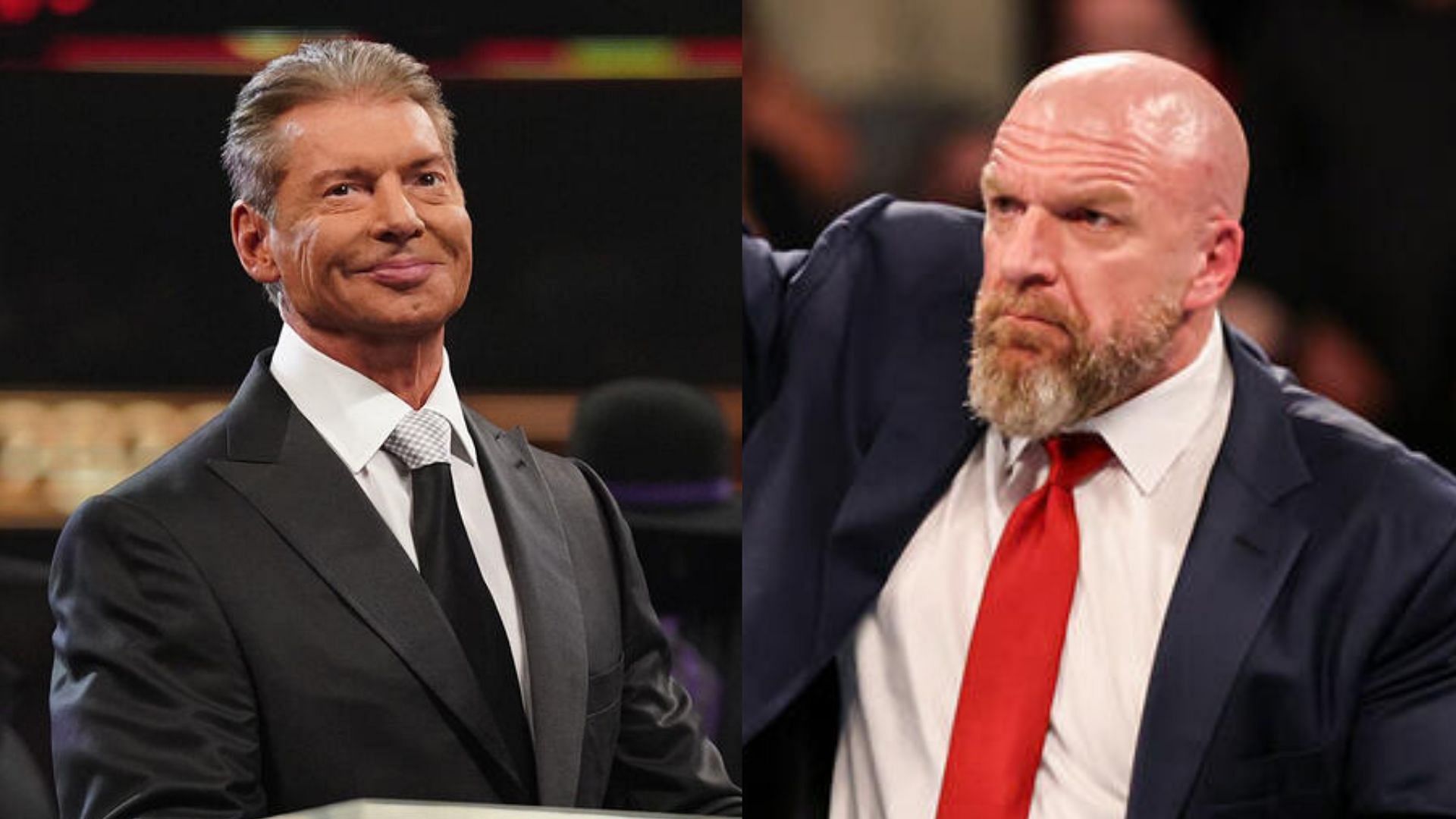 Triple H and Mr. McMahon (Images via WWE.com)