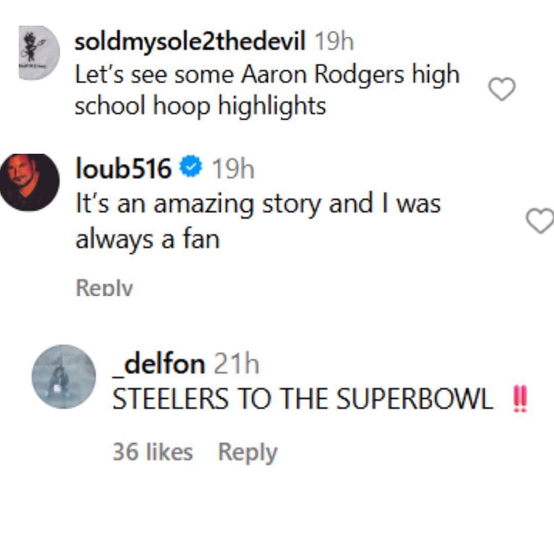 Fans react to Aaron Rodgers&#039; rise from overlooked QB to NFL legend via Instagram (image credit: instagram/sportscenternext)
