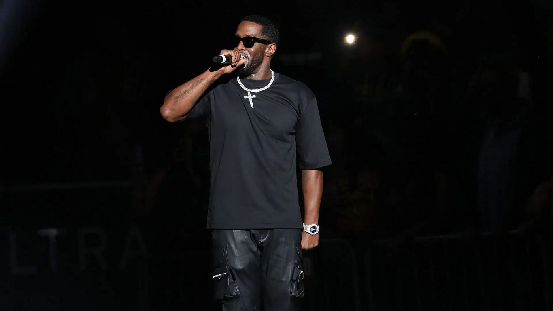 Diddy performs during Hot 97