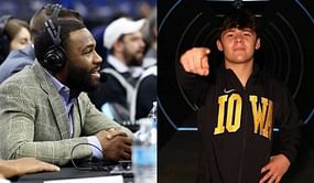 After decommitment from Iowa Wrestling, Bo Bassett teaches upcoming generation at Jordan Burroughs’ camp