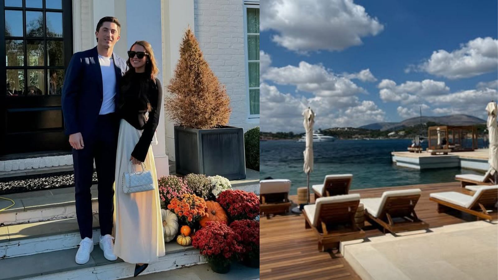 Zach Werenski and fiancee Odette extend European getaway to Greece, lodge at luxury hotel in Athens