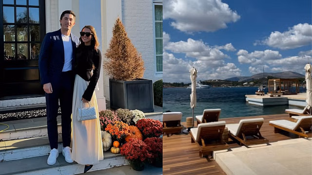 Zach Werenski and fiancee Odette extend European getaway to Greece, lodge at luxury hotel in Athens