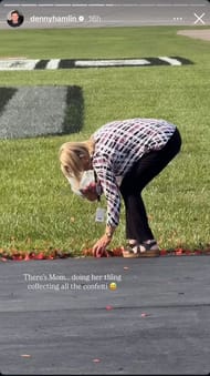 Denny Hamlin's Instagram Story