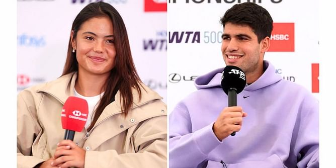 "Emma Raducanu's gonna be the boss" - Carlos Alcaraz reveals how he feels about teaming up with Brit for US Open mixed doubles