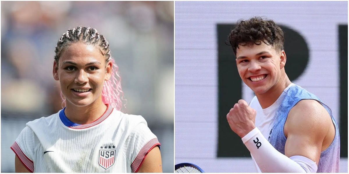 Trinity Rodman and Ben Shelton