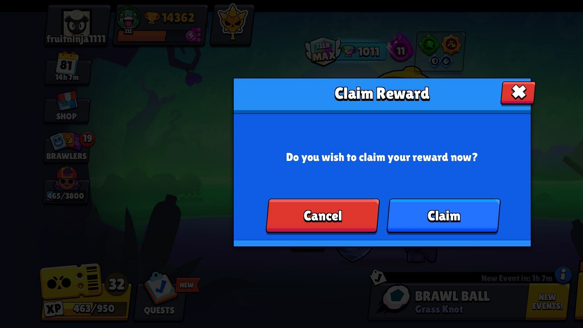 Offer redemption option (Image via Supercell)
