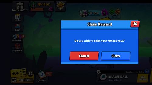 Offer redemption option (Image via Supercell)