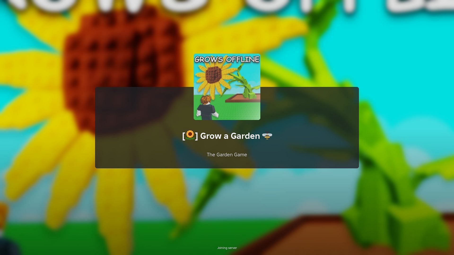 Roblox Grow a Garden