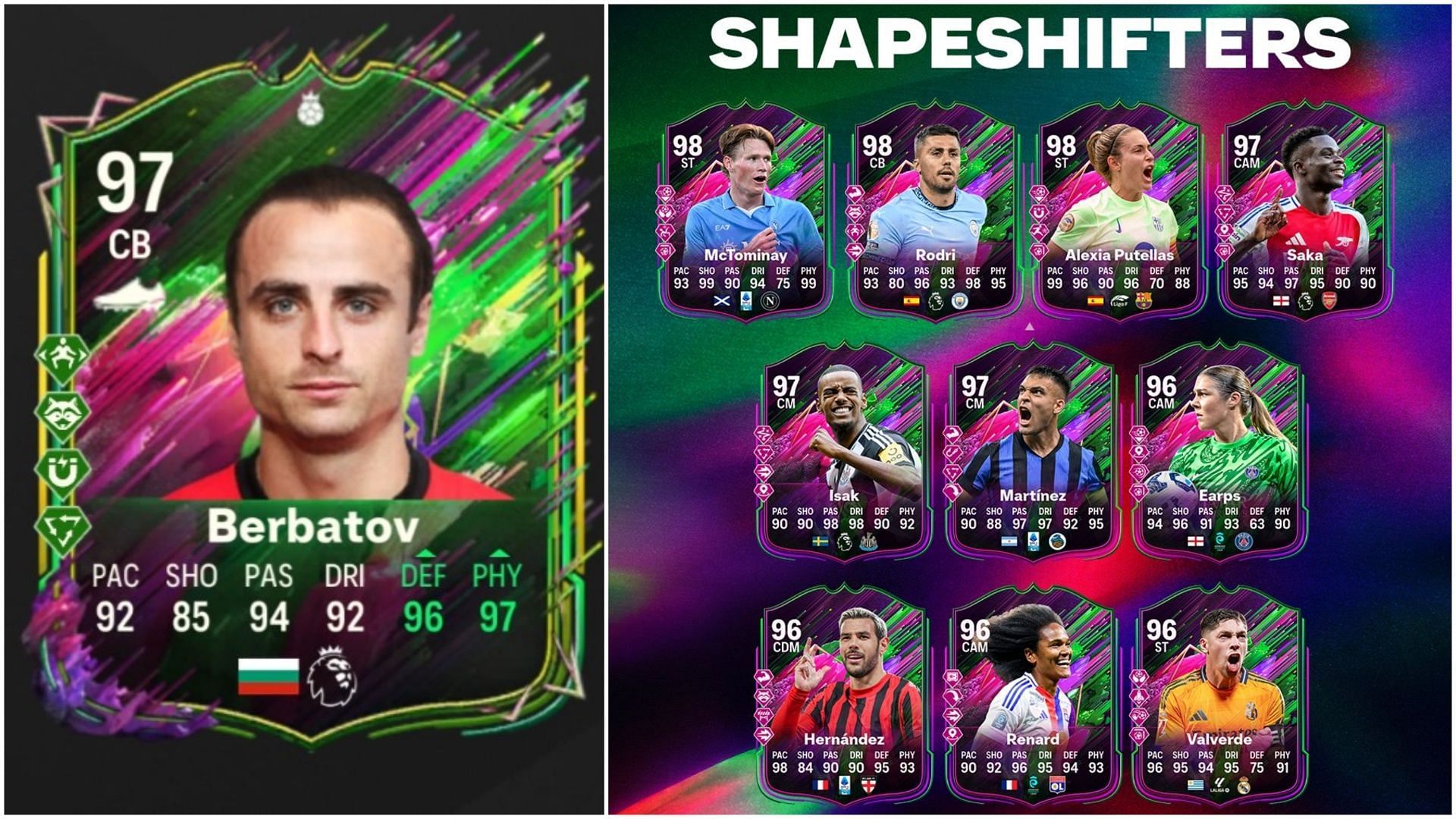 How to obtain the 97-rated EA FC 25 Dimitar Berbatov Shapeshifters Hero item?