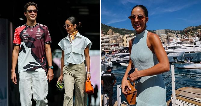 George Russell’s girlfriend Carmen Mundt shows off her fit physique in yoga outfit