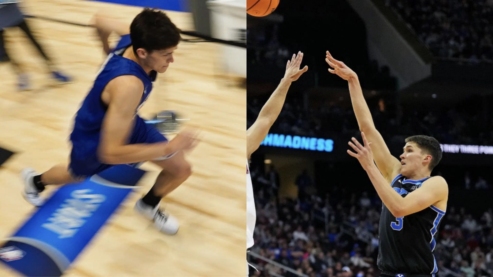 NBA prospect and BYU star Egor Demin