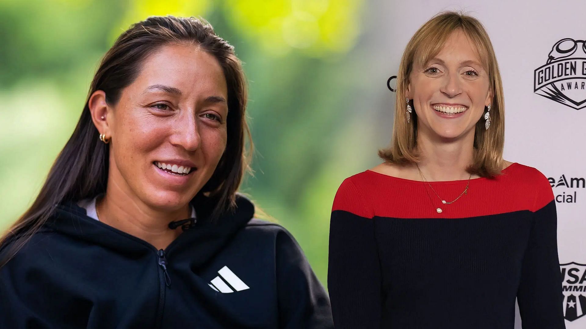 Jessica Pegula and Katie Ledecky