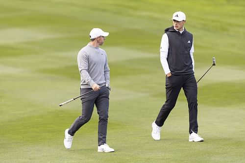 Rory McIlroy and Ludvig Aberg - Source: Getty