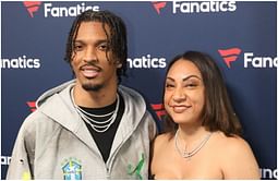 Jayden Daniels’ mom Regina reacts as QB shines in new Commanders jersey ahead of Year 2