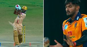 Chepauk Super Gilles opener’s bat breaks and hits bowler in bizarre incident during TNPL 2025 match [Watch]