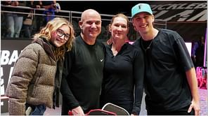 Andre Agassi & Steffi Graf's son Jaden sends romantic message to girlfriend Catherine after their fun night out with his cousins