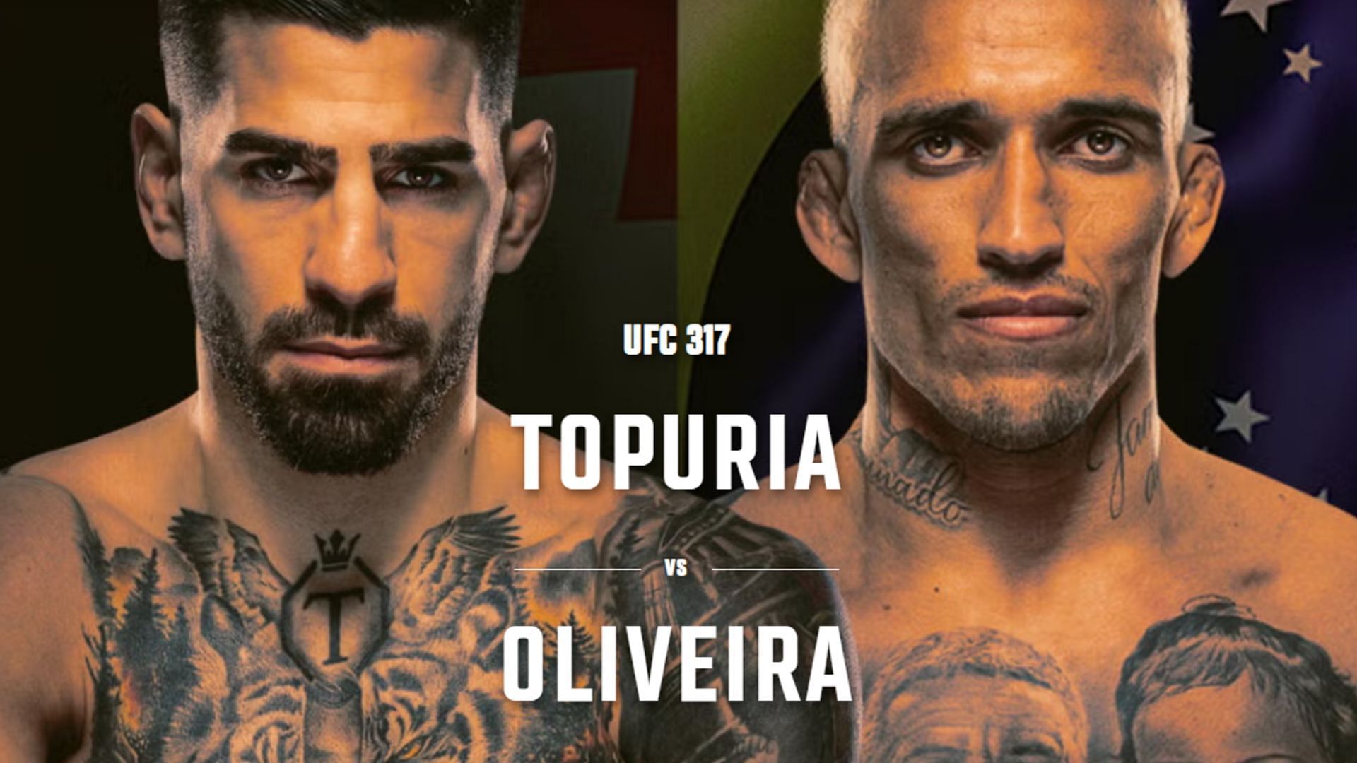 UFC 317 payouts and purses. [Image courtesy: UFC.com]