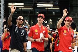 Picture: The beautiful moment of Ferrari prodigy hugging his girlfriend after a disappointing race in Canada