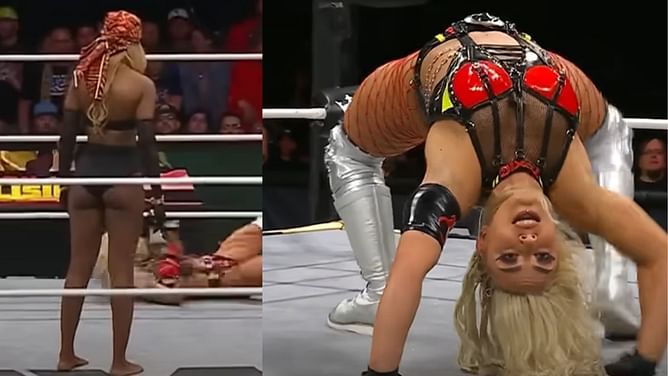 Rising star takes a massive dig at Thekla after huge match announced for AEW Summer Blockbuster