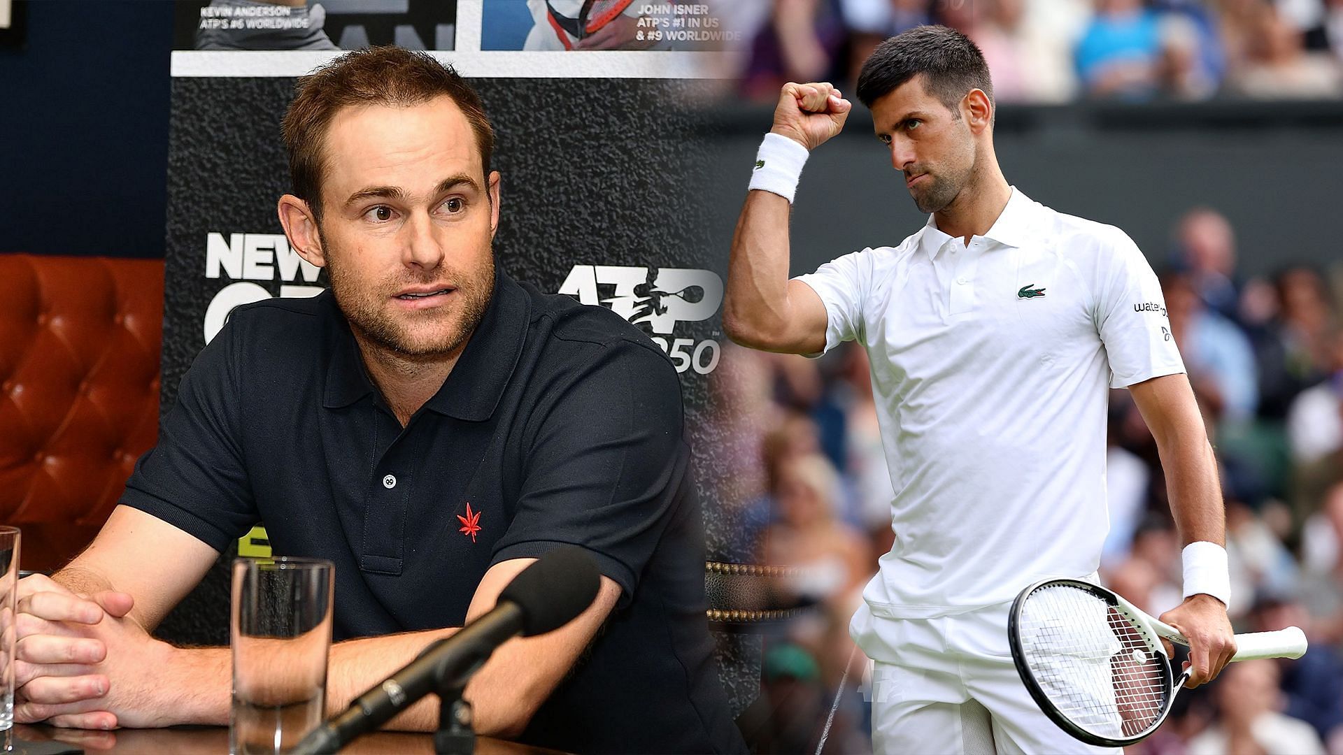 Andy Roddick (L) Novak Djokovic (R) | Getty