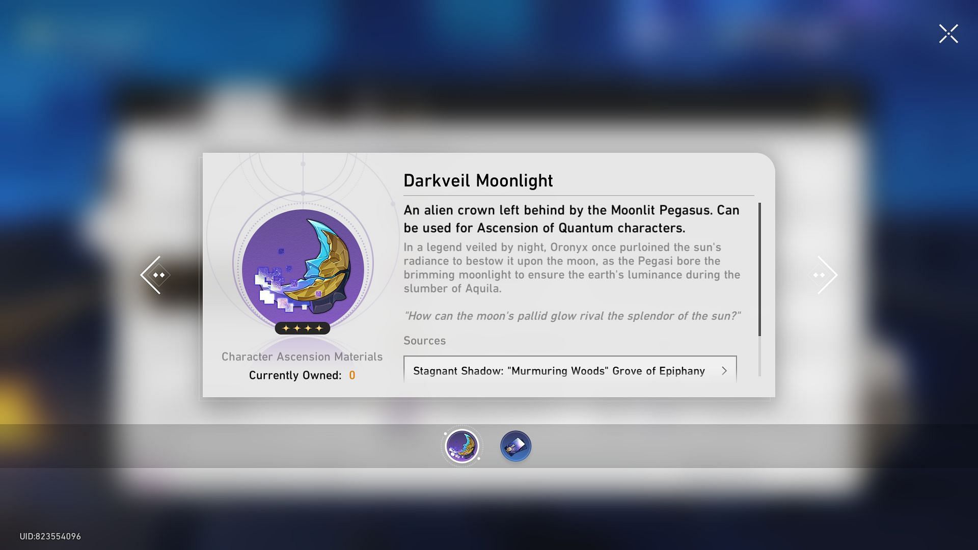 Dark hot moon (image image through a sports kitchen game)