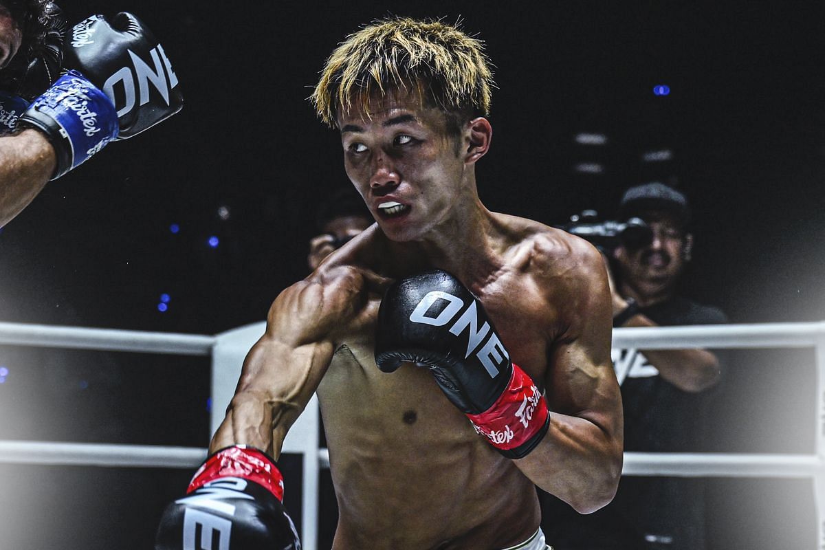 Taiki Naito said he has shored up his offensive skills set. -- Photo by ONE Championship