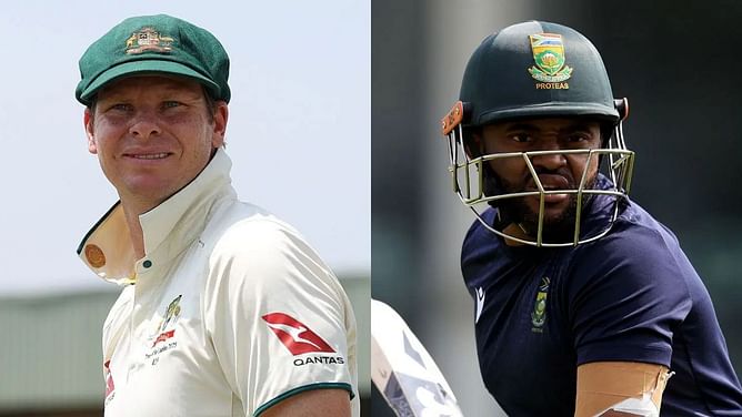 Steve Smith vs Temba Bavuma - comparing their Test stats after 63 Tests ahead of WTC 2025 Final