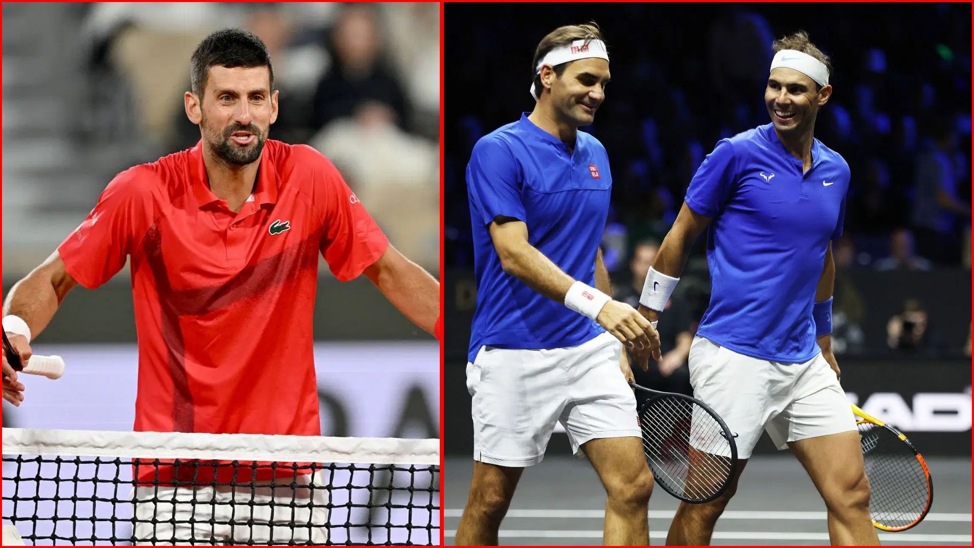 "Novak Djokovic wasn’t as loved because of his giant ego" - Fans accuse Serb of 'playing the victim' after Roger Federer & Rafael Nadal comparison