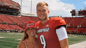 Tyler Shough's wife Jordan pulls up to Saints minicamp as rookie QB hits practice in No. 6 jersey