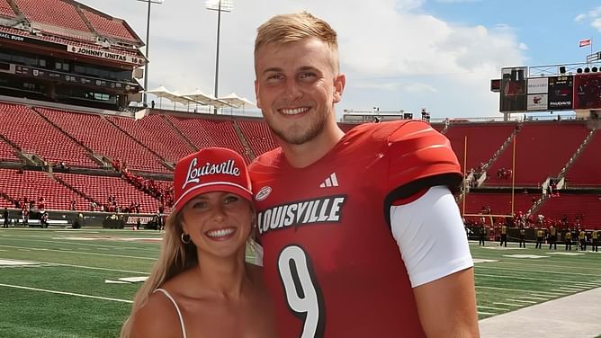 Tyler Shough's wife Jordan pulls up to Saints minicamp as rookie QB hits practice in No. 6 jersey