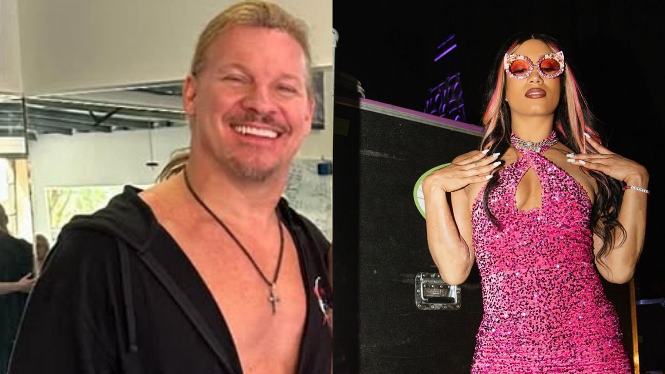 Chris Jericho and Mercedes Mone [ Images from Jericho and Mone