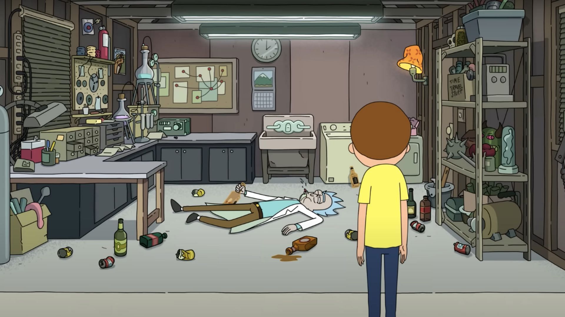 The duo calls an Observer (Image via YouTube/Adult Swim)