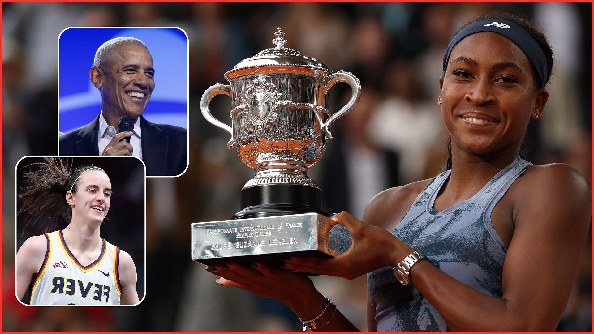 Barack Obama, Caitlin Clark send their love to Coco Gauff (Source: Getty)