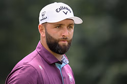 "F**k you" - Jon Rahm expresses frustration after hitting a poor shot during Round 3 of LIV Golf Virginia
