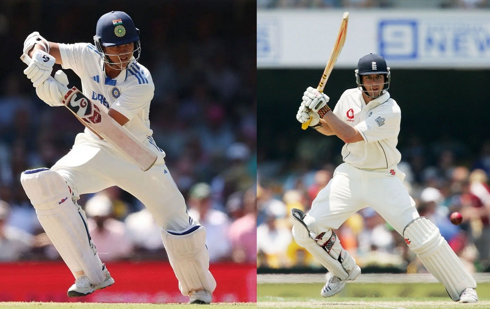 Yashasvi Jaiswal, Alastair Cook