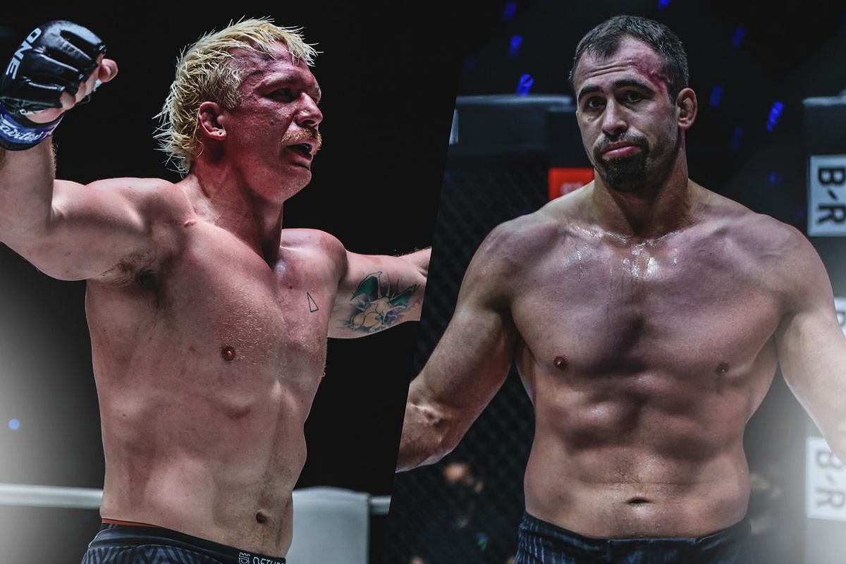 Ben Tynan (L) and Kirill Grishenko (R) | Image by ONE Championship