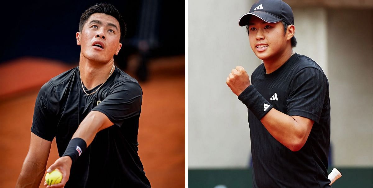 Brandon Nakashima vs Learner Tien - Image Source: Getty 